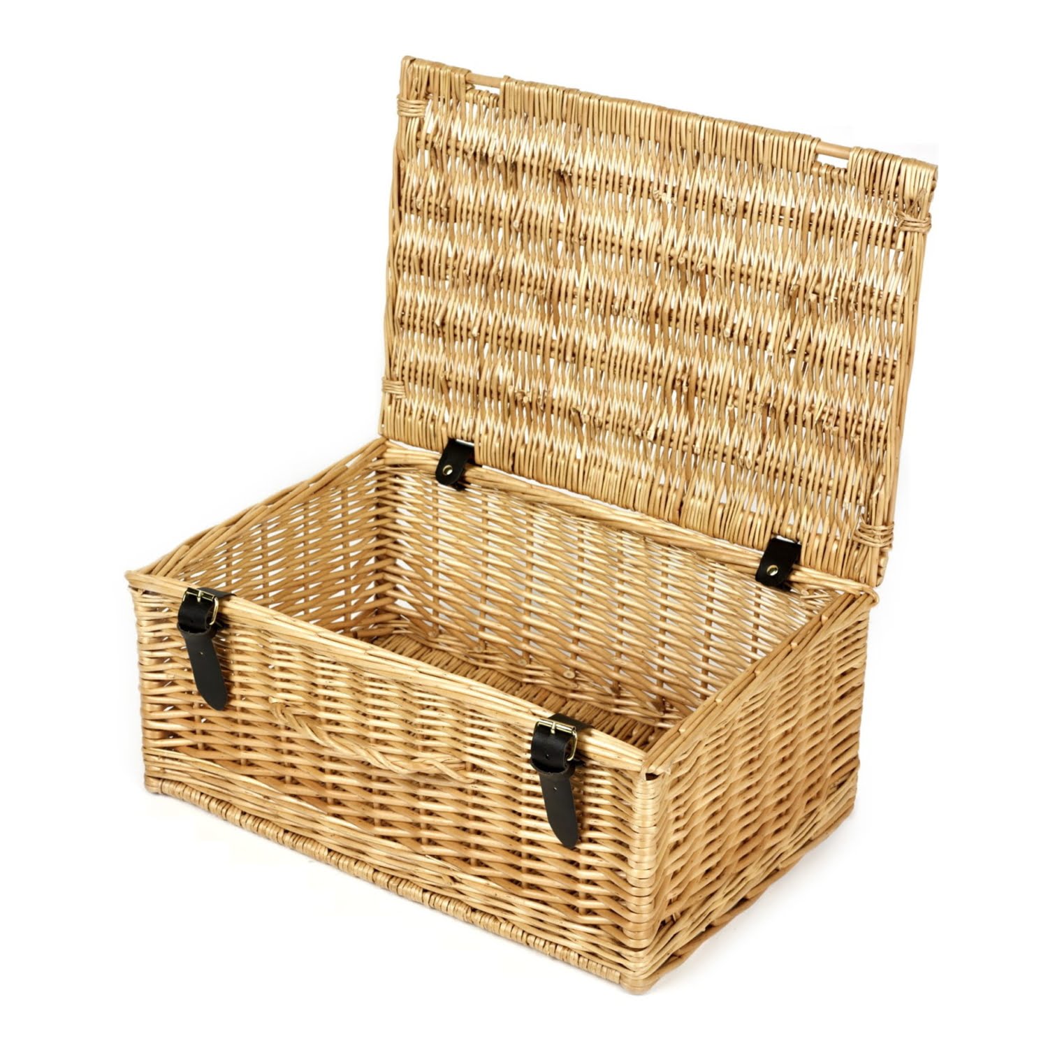 18 Inch Wicker Hamper Gift Basket - Pure Maple Syrup Wholesale